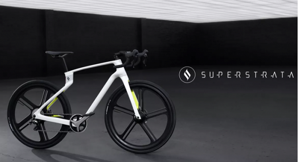  Superstrata推出了世界上第一臺(tái)3D打印一體式電動(dòng)自行車 (圖2)